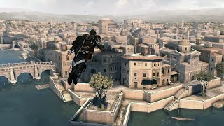 Leap of Faith from Highest point Assassins Creed Brotherhoo#shorts #assassinscreedbrotherhood