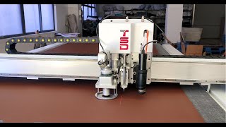 Large Format Auto Feeding Table Digital Sample Cutting Machine for Leather Cutting