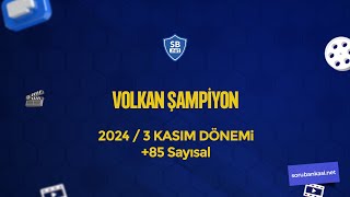 2024/3 ALES - Sayısal +85 - Volkan Şampiyon