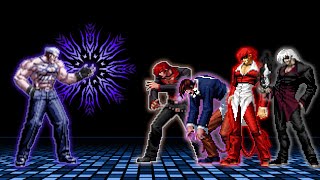 KOF Mugen Orochi Yamazaki vs Iori Yagami Team