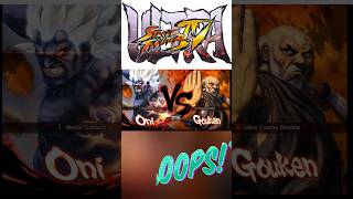 oni vs gouken   ultra street fighter 4