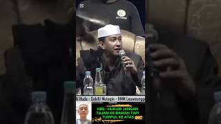 HBS : HUKUM JANGAN TAJAM KE BAWAH TAPI TUMPUL KE ATAS #belajar #religion #habibbahar #habibrizieq