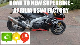 2020 APRILIA RSV4 1100 FACTORY | First Impressions Ride | Road To New Superbike | EP3