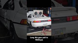 375whp on 3S block 7800rpm redline. Capable of 500whp on 5S block swap #SW20 #mr2turbo #garretturbo