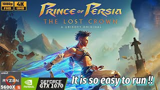 Prince of Persia The Lost Crown DEMO | Ryzen 5 5600X | GTX 1070 | 16GB Ram | PC Gameplay & Benchmark