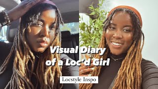 Visual Diary of a Loc’d Girl | Locs Style Inspo