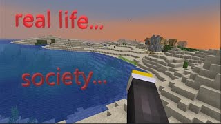 minecraft but its real life (minecraft vr #1)