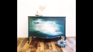 Chalk Painted Vintage Farmhouse Dresser