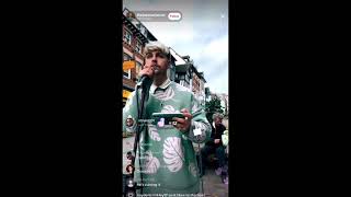 Drunk man interrupts Buskers TikTok Livestream