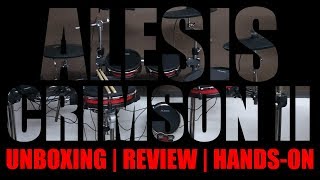 Alesis Crimson II - Unboxing | Hands-On | Primeiras Impressões | Teste de Som