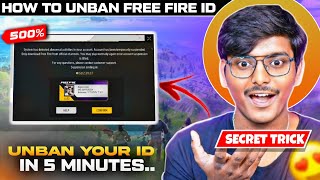 Good News 🤯💯 ! Free Fire Id Unban Kase Kare ? || How To Recover Free Fire Suspended Account 2024 🤩💥.