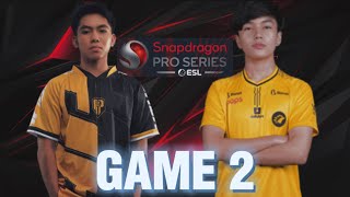 FNATIC ONIC VS  AP BREN  GAME 2 | SNAPDRAGON PRO SERIES #ONIC #ESL #APBREN