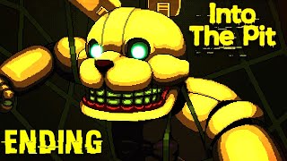 INTO THE PIT CANON ENDING! SPRINGBONNIE DEFEATED! - FNAF INTO THE PIT ENDING