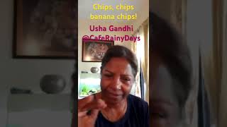 Usha Gandhi on making banana chips