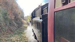 BR Standard 4 Mogul 76079 works her way up to Goathland