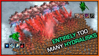 Death Fleet vs 800 Hydralisks【Daily StarCraft Brawl】