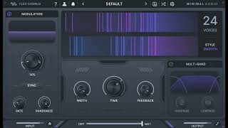 Minimal Audio Flex Chorus