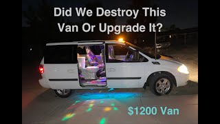 Did We Destroy Or Upgrade This $1200 Caravan