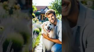 Man rescue a dog 🐕 #animals #africananimals4k #tiger #africa dogs #animallover