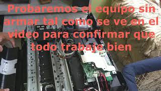 Brother DCP T500W Como desarmar limpiar desmontar abrir destapar reparar arreglar