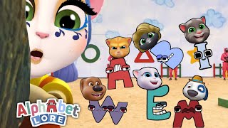 Alphabet Lore But My Talking Tom Friends Squid Game 🤣