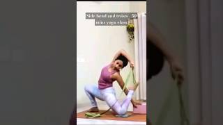 New 50 mins yoga class available on my channel.  Come and practice along.🧘‍♀️ #yogateacher