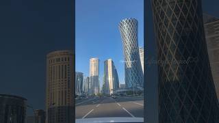 West Bay🚗 Doha #shortvideo #ytshorts #viralreels #qatarlife