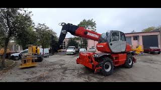 Manitou MRT 21.50 test video FB Machinery