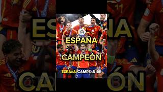 España campeón de la Eurocopa. #Rodri #futbol #lamineyamal #nicowilliams #daniolmo