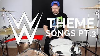 WWE WRESTLING THEME SONGS ON DRUMS Pt. 3