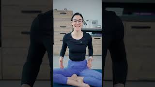 An excellent exercise for improving your posture #back #posture #anastasiyavidruk