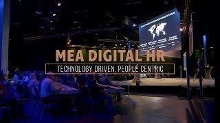 HR's biggest tech-focused thought leaders on stage / MEA Digital HR & Analytics 2019, Dubai, UAE