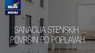 Sanacija stenskih površin po poplavah