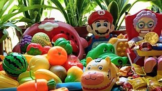 🌈ASMR SATISFYING FRUITS AND VEGETABLES TOY 🧑‍🦳🍅🍓🍋🥝🔪🍊 #asmr #toys #shorts #viral #satisfying