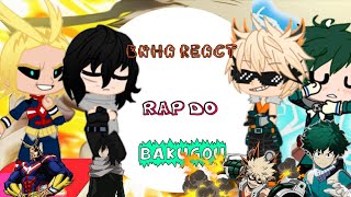 bnha Reagindo Ao Rap do BAKUGOU 7mz