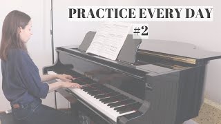 WATCH ME PRACTICE: TCHAIKOVSKY. PIANO CONCERTO N.1 B-Flat Minor, 2nd movement