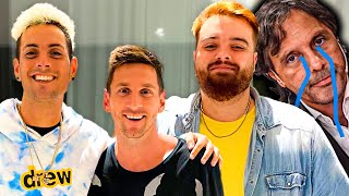 Cierren TODO, Internet GANÓ! 😎 | MESSI Despide Barcelona con IBAI , KUN y COSCU (gustavo lopez xd)