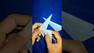 How to make a Ninja Star ( Shuriken ) || #papercraft #shorts #youtubeshorts #viral #origami