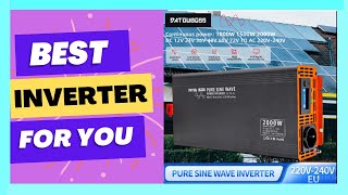 DATOUBOSS Pure Sine Wave Inverter 4000W DC 12V 24V 36V 48V 60V