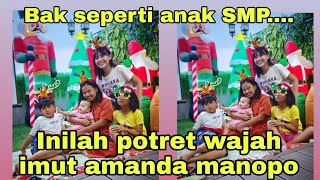 Bak seperti anak masi SMP....inilah potret wajah imut amanda manopo jadi perbincangan