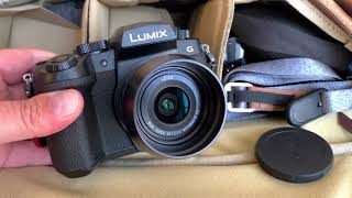 Work Trip - What did I bring?  LUMIX G95 + Peak Design backpack