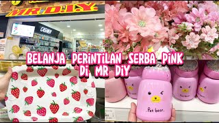 BELANJA PERINTILAN DAPUR SERBA PINK DI MR DIY | SHOPPING VLOG