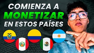 ¿En qué PAISES puedo MONETIZAR facebook? | Monetiza en un país NO ADMITIDO