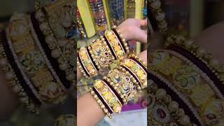 Peacock bangles set rajwadi chuda #aayushbangles #youtubeshorts #shortvideo #viral