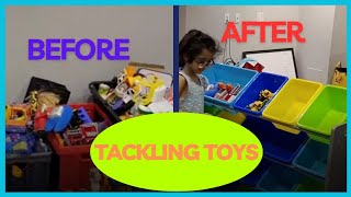 Organize | Tackling The TOYS!