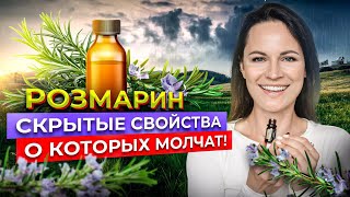 РОЗМАРИН | Почему СКРЫВАЮТ эти ФАКТЫ? Разгадан секрет ВЕЧНОЙ МОЛОДОСТИ?