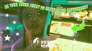 Is Youtube Supressing Rossana Pansino's Video about MR BEAST? | Desert Mermaid Daily life vlog