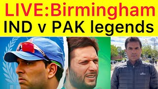 India vs Pakistan legends 🛑 Can Pak legends beat India | Shahid Afridi vs Yuvraj Singh