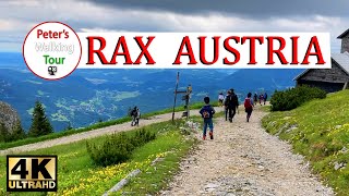 Rax, Austria, Adventure Walking / Hiking Tour 4k ❤️