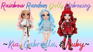 🌈Random Rainbow High Dolls Unboxing🌈